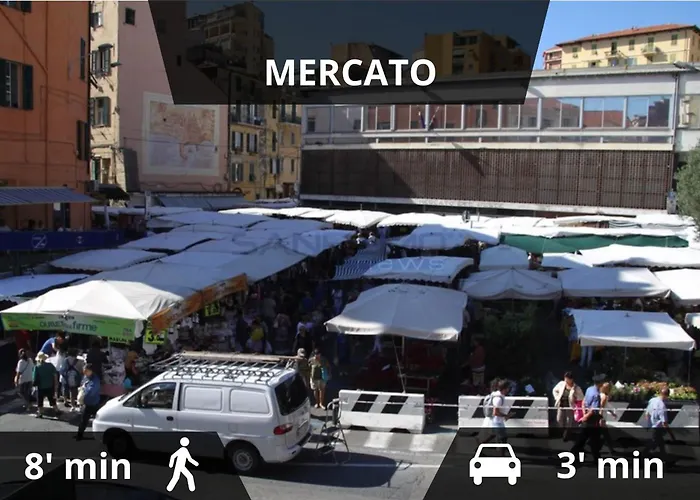 In Piazza Colombo A 300mt Dal Mare * 圣雷默